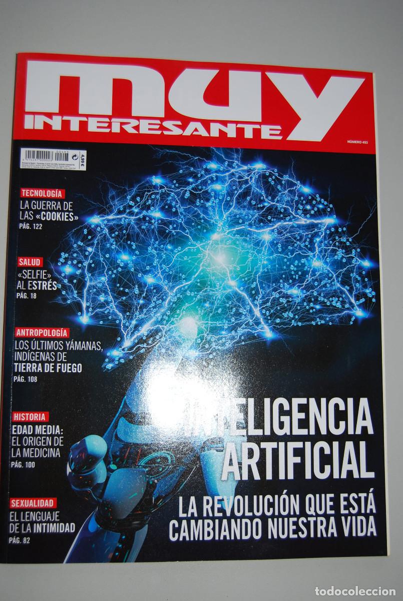 Coleccionismo de revistas y peri&oacute;dicos: MUY INTERESANTE.NUM.493-2022 : INTELIGENCIA ARTIFICIAL-COOKIS-YAMANAS-ORIGEN DE LA MEDICINA-SELFIE