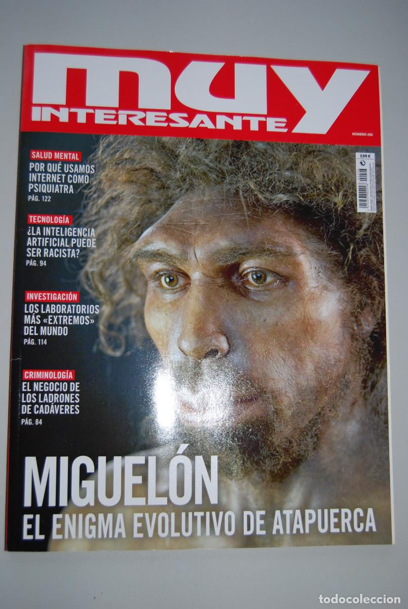 Coleccionismo de revistas y peri&oacute;dicos: MUY INTERESANTE.NUM.496-2022 : MIGUELON-LADRONES DE CAD&Aacute;VERES-LABORATORIOS EXTREMOS-IA