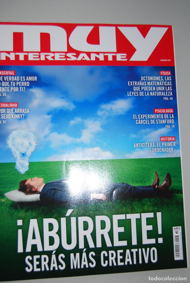 Coleccionismo de revistas y peri&oacute;dicos: MUY INTERESANTE.NUM.497-2022 : ABURRETE&iexcl;-SEXO KINKY-CARCEL DE STANFORD-ANTICITERA--OCTONIONES