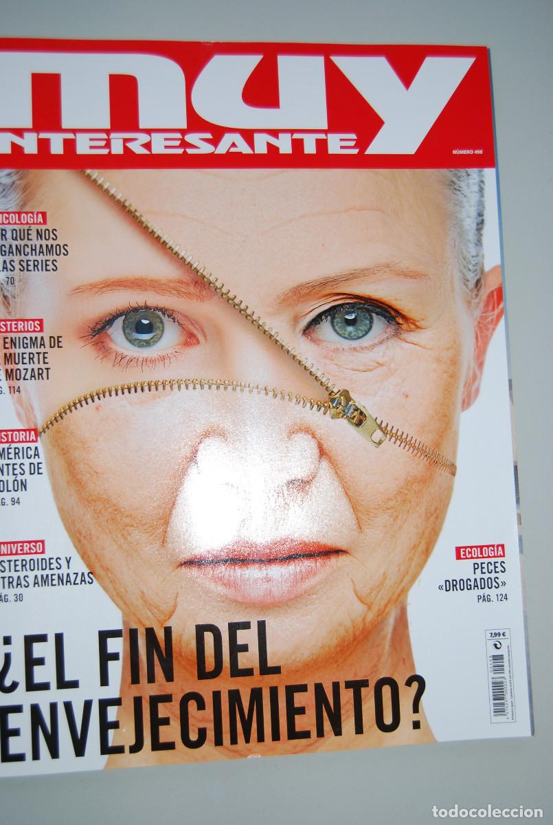 Coleccionismo de revistas y peri&oacute;dicos: MUY INTERESANTE.NUM.498-2022 : FIN DEL ENVEJECIMIENTO?-LAS SERIES-PECES DROGADOS-MUERTE DE MOZART