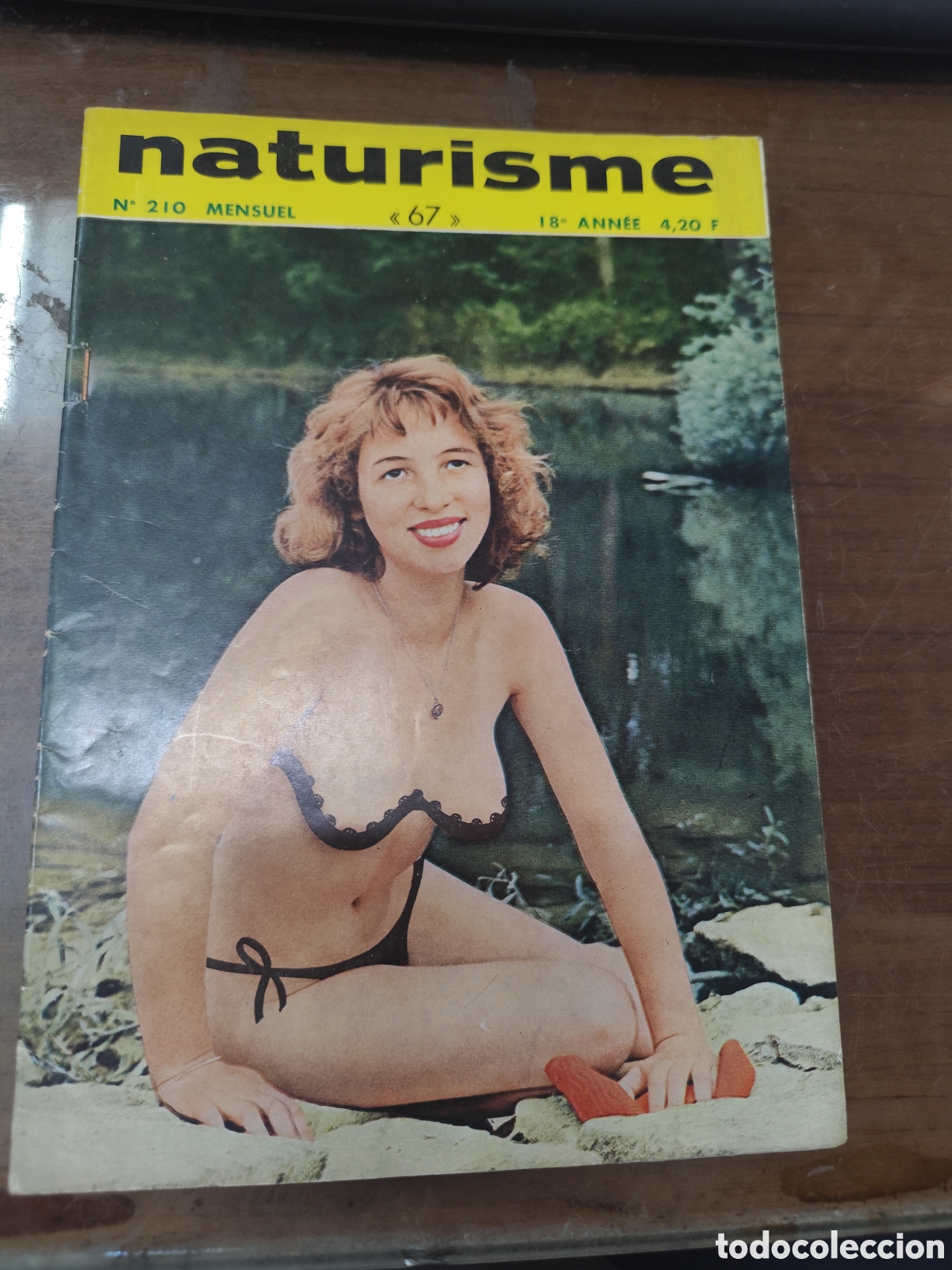 Coleccionismo de revistas y peri&oacute;dicos: Revista naturista y nudista francesa Naturisme n.210. a&ntilde;o 1967