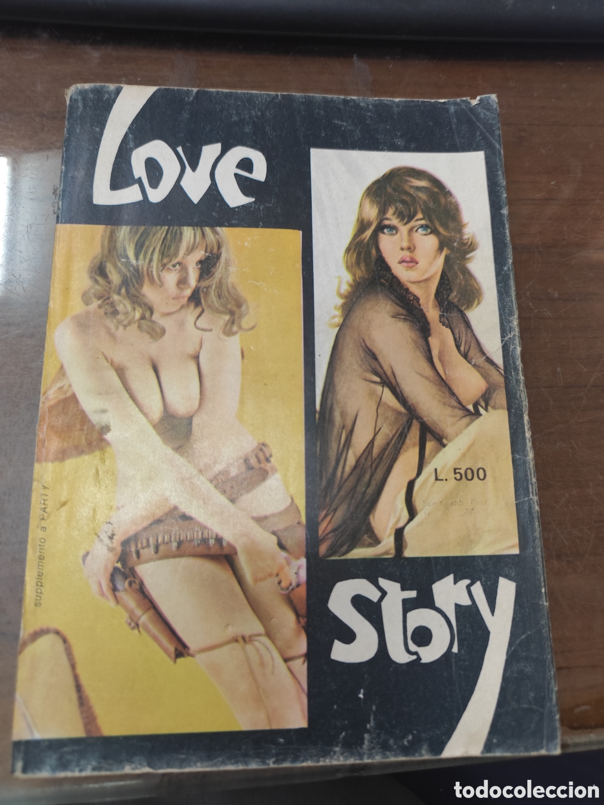 Coleccionismo de revistas y peri&oacute;dicos: Revista Erotica italiana Love Story n.359. a&ntilde;o 1969