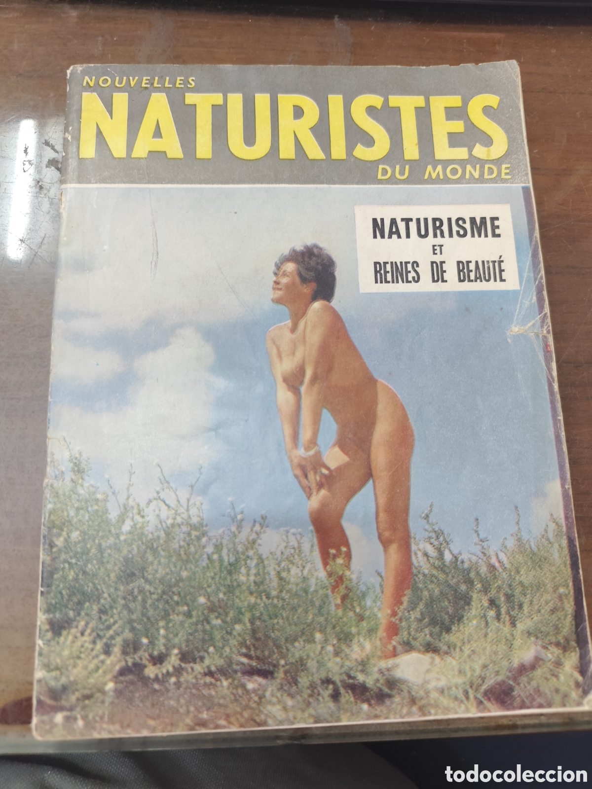 Coleccionismo de revistas y peri&oacute;dicos: Revista naturista y nudista francesa Nouvelles Naturistes du Monde. Septiembre 1964