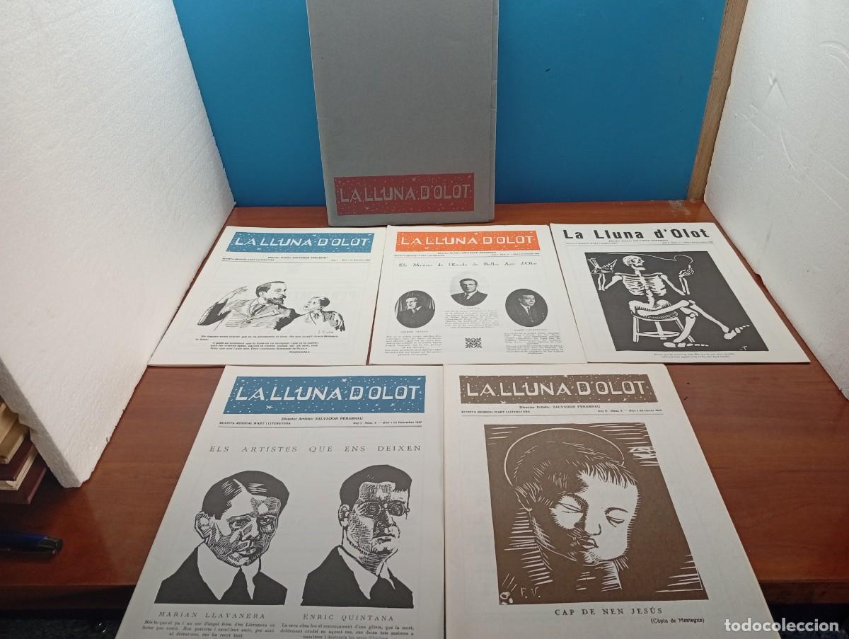 Collezionismo di Riviste e Giornali: LA LLUNA D'OLOT. REVISTA MENSUAL D'ART I LITERATURA
