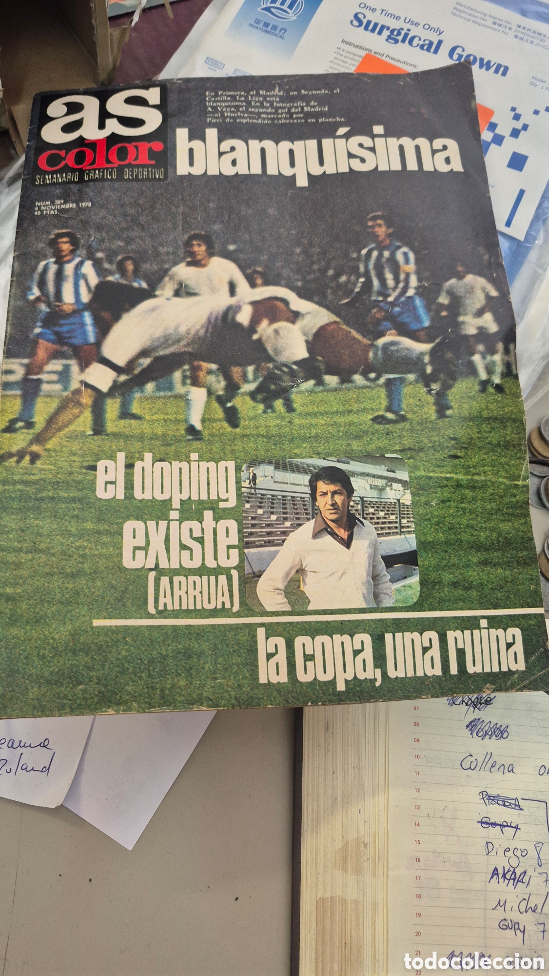 Coleccionismo de revistas y peri&oacute;dicos: Revista As Color de 1978
