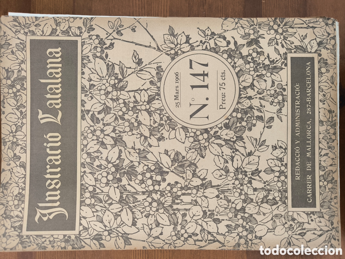 Coleccionismo de revistas y peri&oacute;dicos: Ilustraci&oacute; Catalana 1906