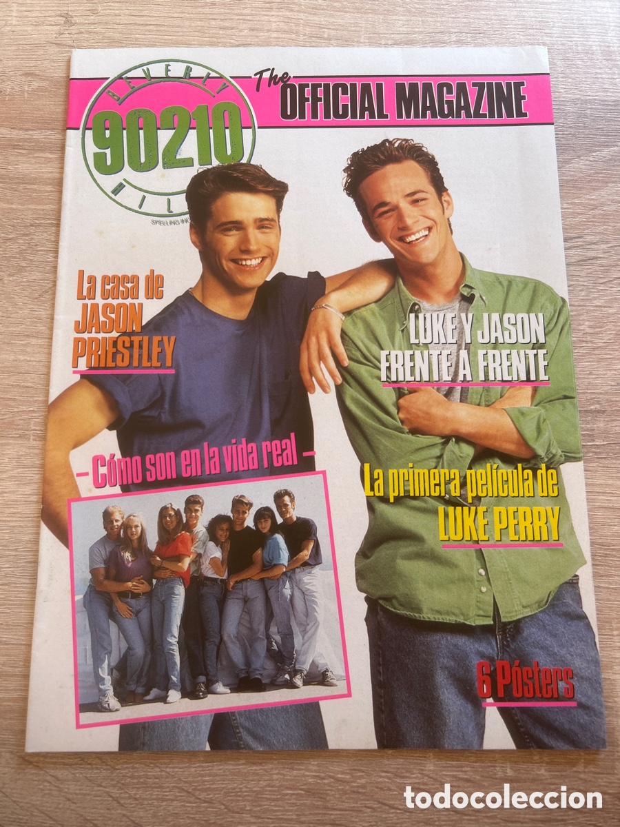 Coleccionismo de revistas y peri&oacute;dicos: Revista Beverly Hills the official magazine incluye p&oacute;ster