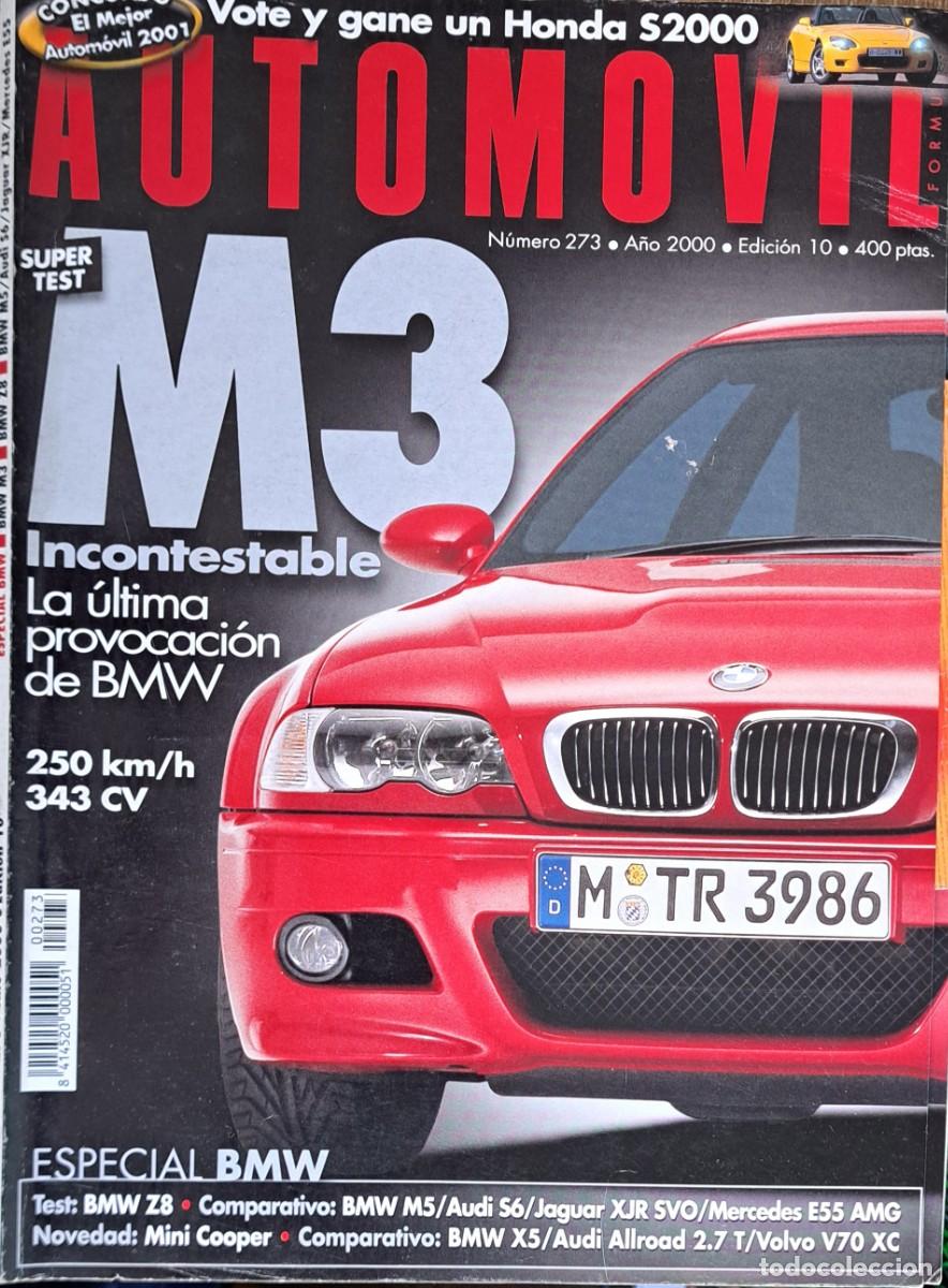 Coleccionismo de revistas y peri&oacute;dicos: Autom&oacute;vil, n&uacute;mero 273 de noviembre del a&ntilde;o 2000.