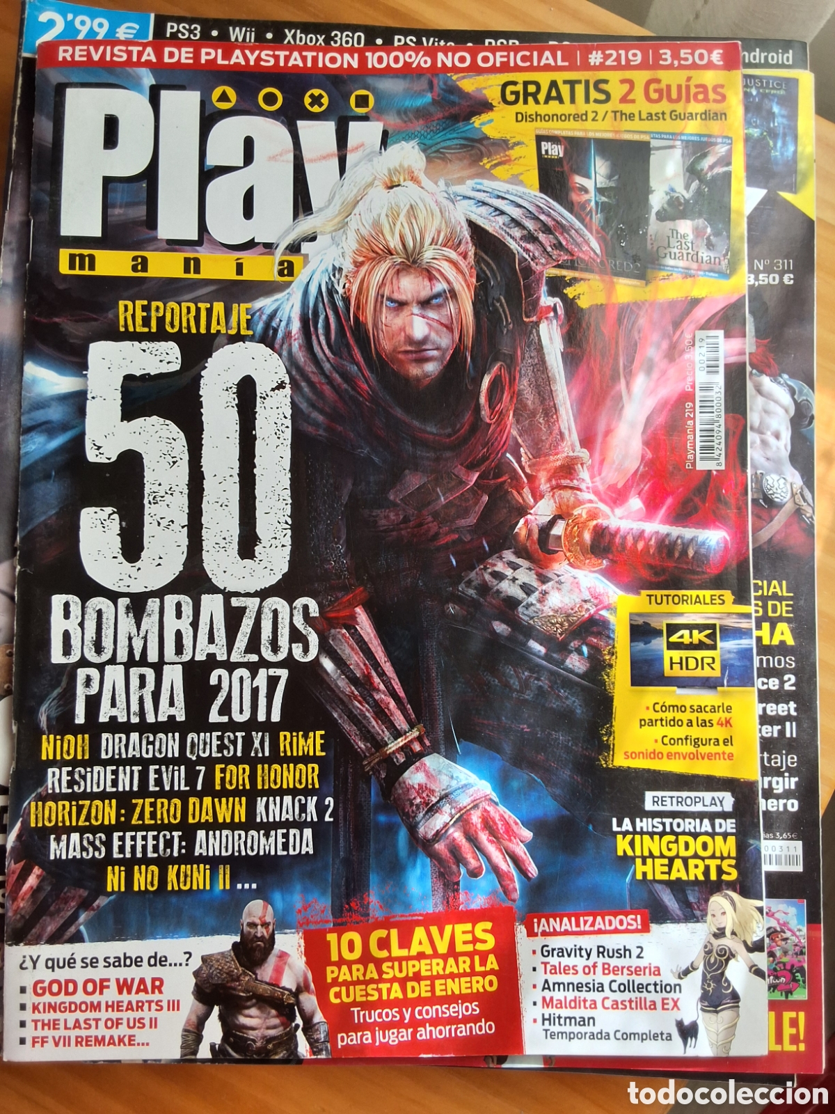 Coleccionismo de revistas y peri&oacute;dicos: Play mania revista consolas n&uacute;mero 219 incluye mini guia