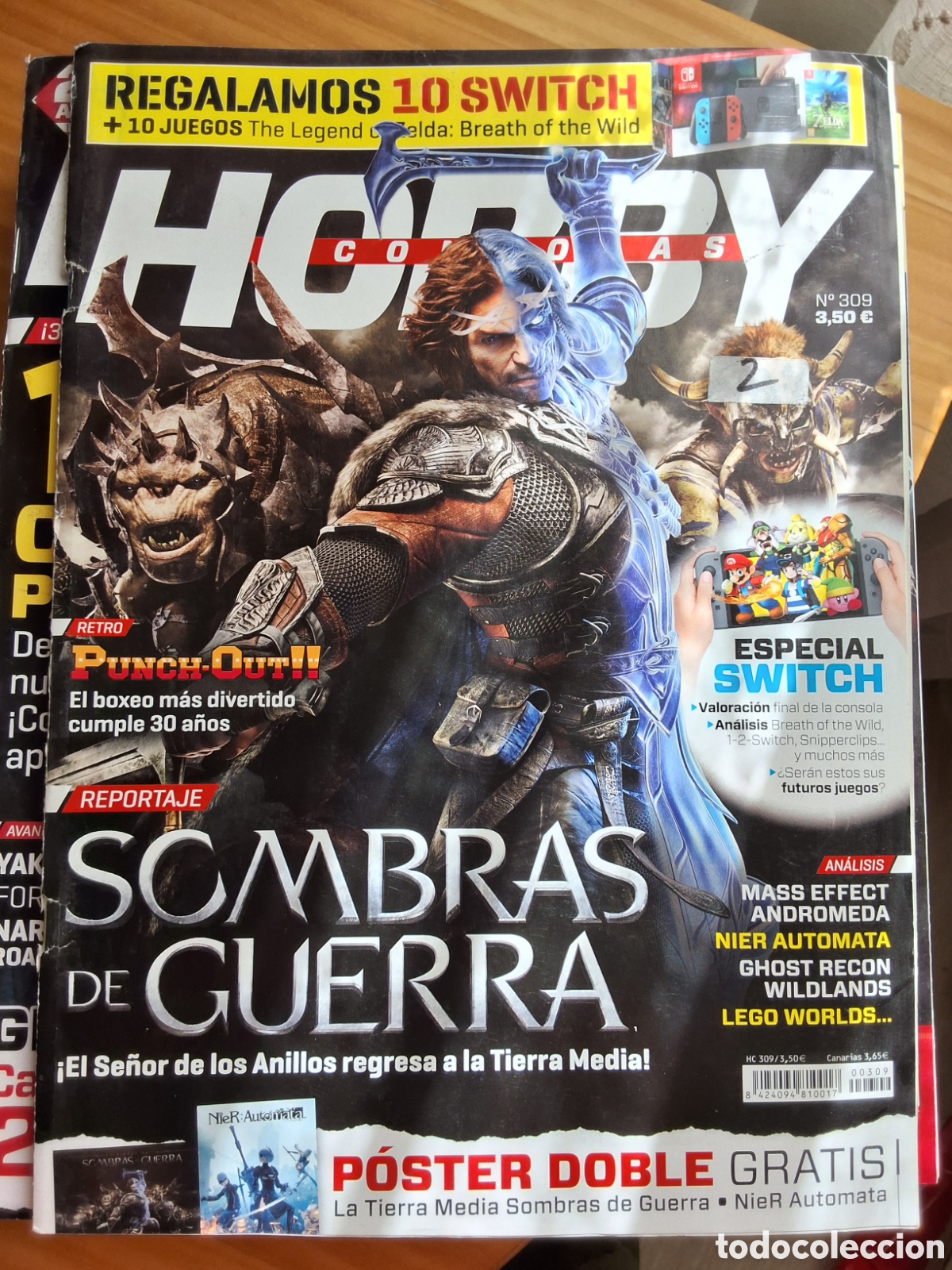 Coleccionismo de revistas y peri&oacute;dicos: Hobby consolas revista n&uacute;mero 309