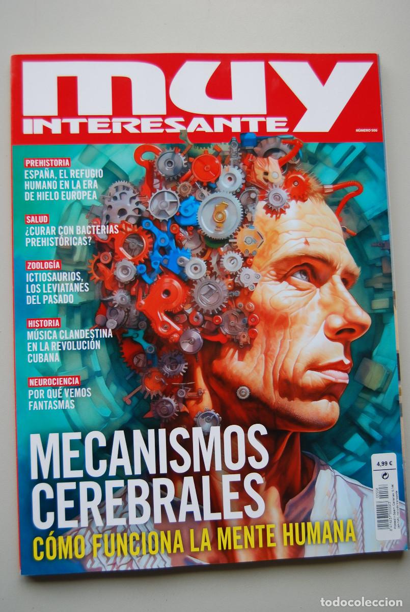 Coleccionismo de revistas y peri&oacute;dicos: MUY INTERESANTE.NUM.506-2023 :MECANISMOS CEREBRALES-CURAR CON BATERIAS-ICTIOSAURIOS-MUSICA CLANDESTI