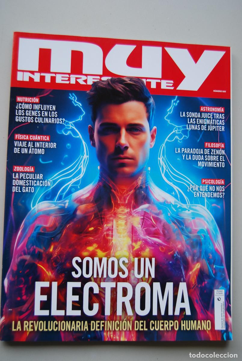 Coleccionismo de revistas y peri&oacute;dicos: MUY INTERESANTE.NUM.509-2023 : SOMOS UN ELECTROMA-SONDA JUICE-PARADOJA DE ZENON-ATOMO
