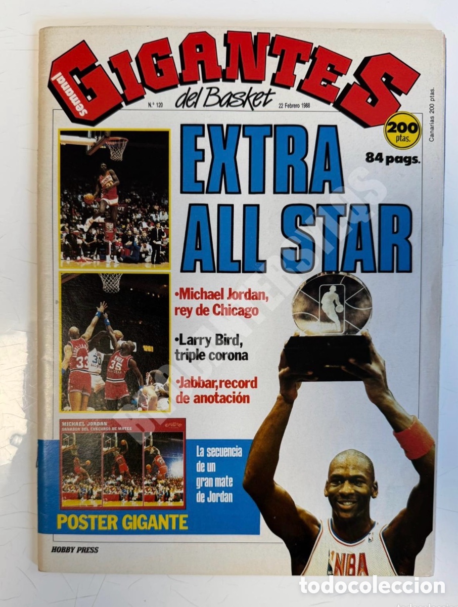 Coleccionismo de revistas y peri&oacute;dicos: GIGANTES DEL BASKET N.&ordm; 120 (1988)