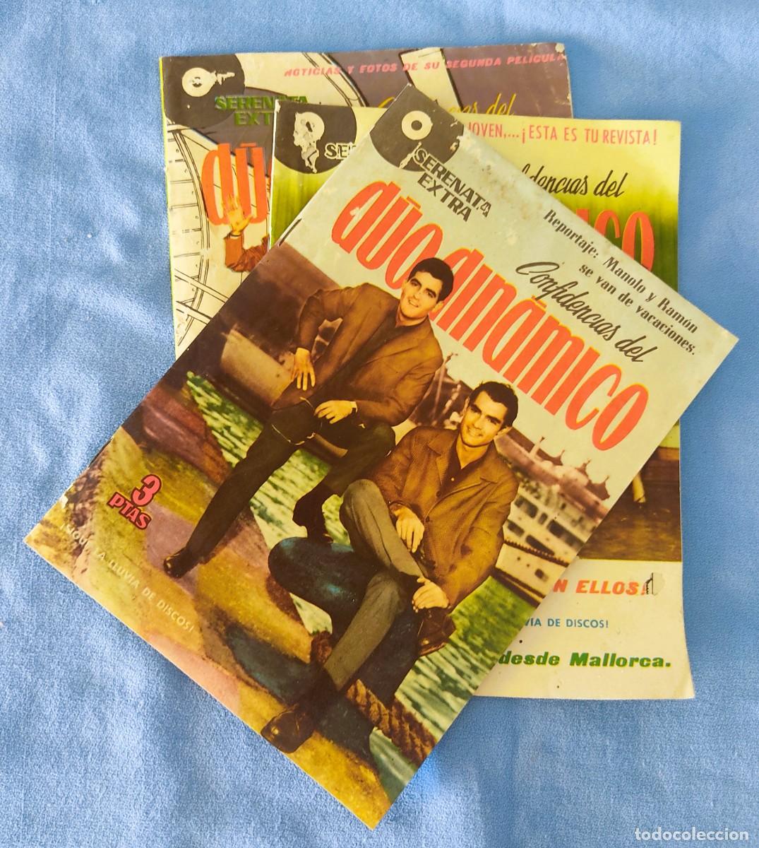 Coleccionismo de revistas y peri&oacute;dicos: 3 EJMPLARES SERENATA EXTRA CONFIDENCIAS DEL DUO DINAMICO