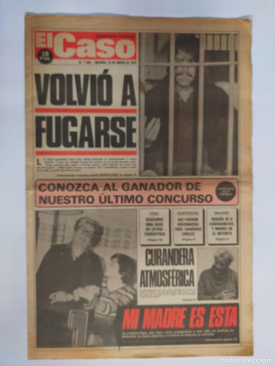 Coleccionismo de revistas y peri&oacute;dicos: PERIODICO &rdquo;EL CASO&rdquo; SEMANARIO DE SUCESOS N&ordm; 1394 - A&Ntilde;O 1979
