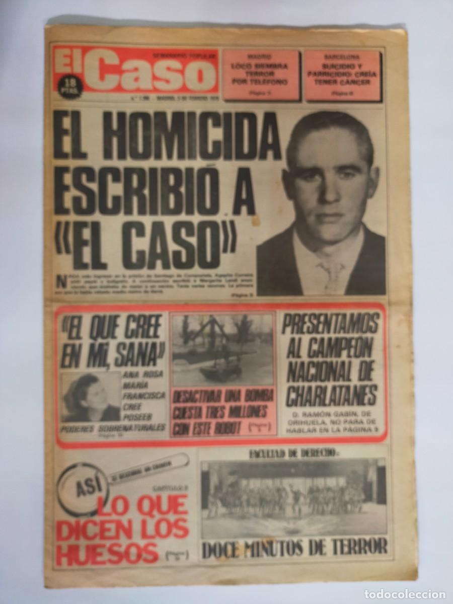 Coleccionismo de revistas y peri&oacute;dicos: PERIODICO &rdquo;EL CASO&rdquo; SEMANARIO DE SUCESOS N&ordm; 1396 - A&Ntilde;O 1979