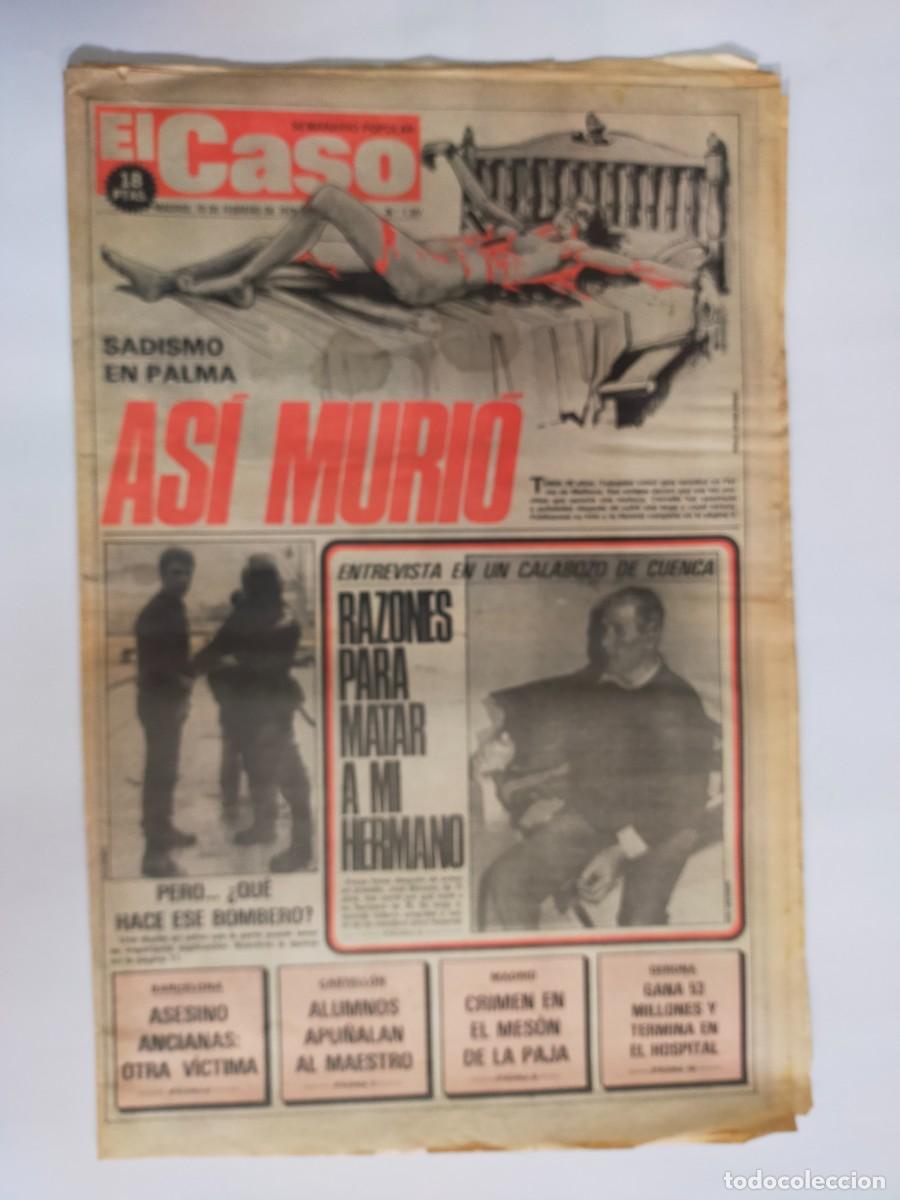 Coleccionismo de revistas y peri&oacute;dicos: PERIODICO &rdquo;EL CASO&rdquo; SEMANARIO DE SUCESOS N&ordm; 1397 - A&Ntilde;O 1979