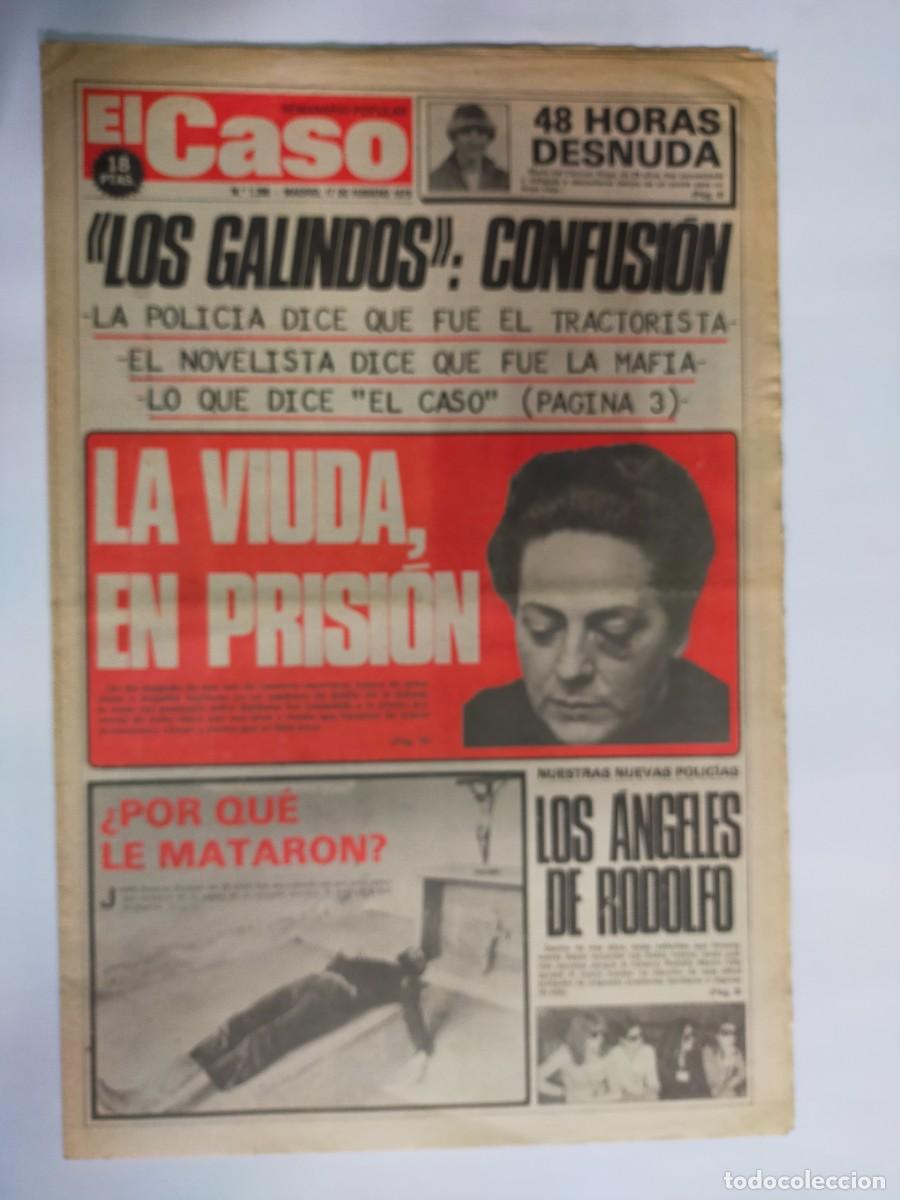 Coleccionismo de revistas y peri&oacute;dicos: PERIODICO &rdquo;EL CASO&rdquo; SEMANARIO DE SUCESOS N&ordm; 1398 - A&Ntilde;O 1979