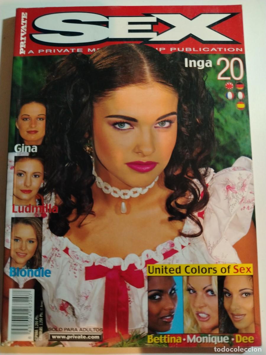 Coleccionismo de revistas y peri&oacute;dicos: PRIVATE SEX n&deg;20 revista adultos