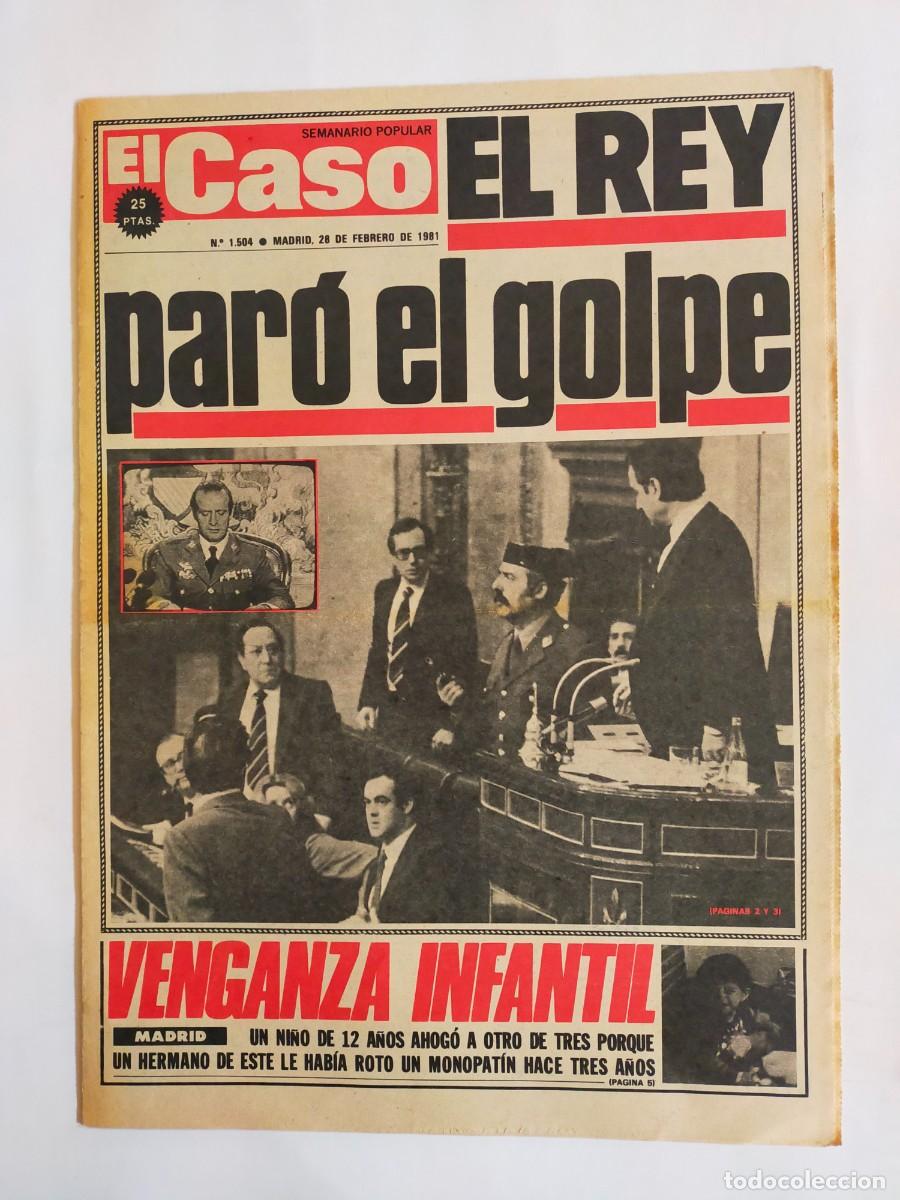 Collectionnisme de Revues et Journaux: PERIODICO &rdquo;EL CASO&rdquo; SEMANARIO DE SUCESOS N&ordm; 1504 - A&Ntilde;O 1981
