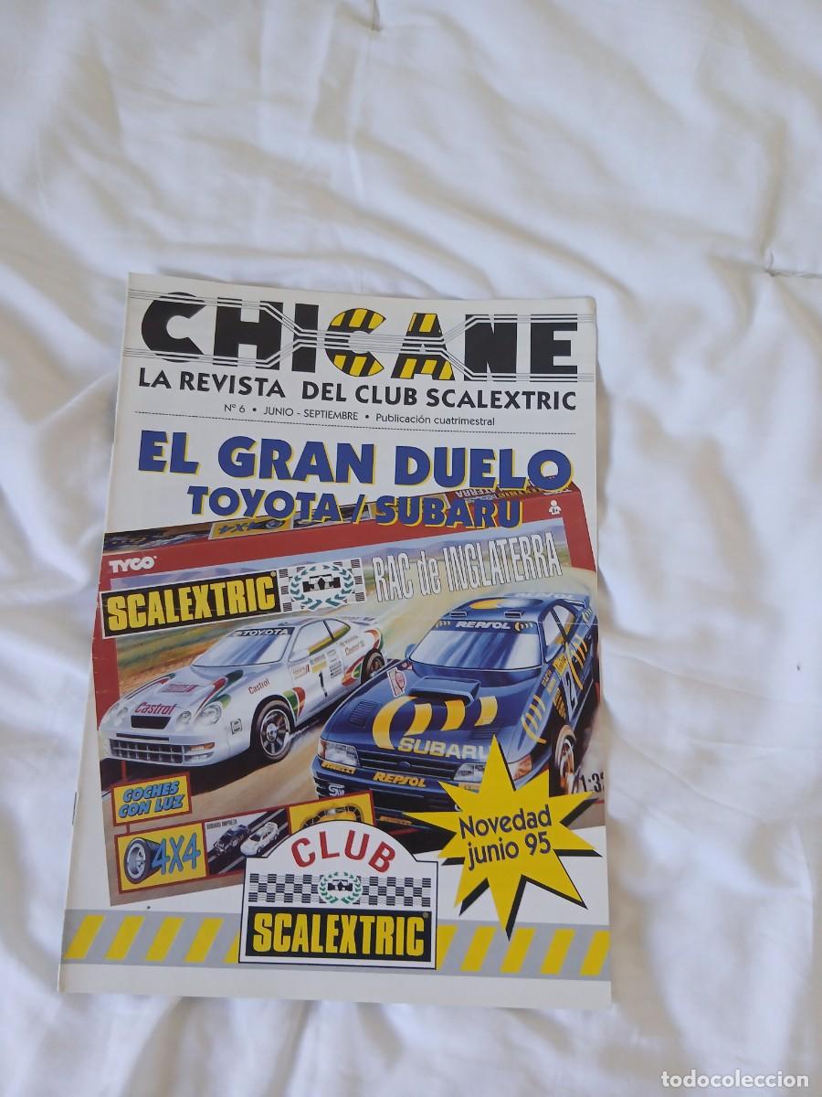 Coleccionismo de revistas y peri&oacute;dicos: Revista especializada Chicane del Club Scalextric, n&uacute;mero 6 (junio-septiembre). Publicaci&oacute;n cuatrime