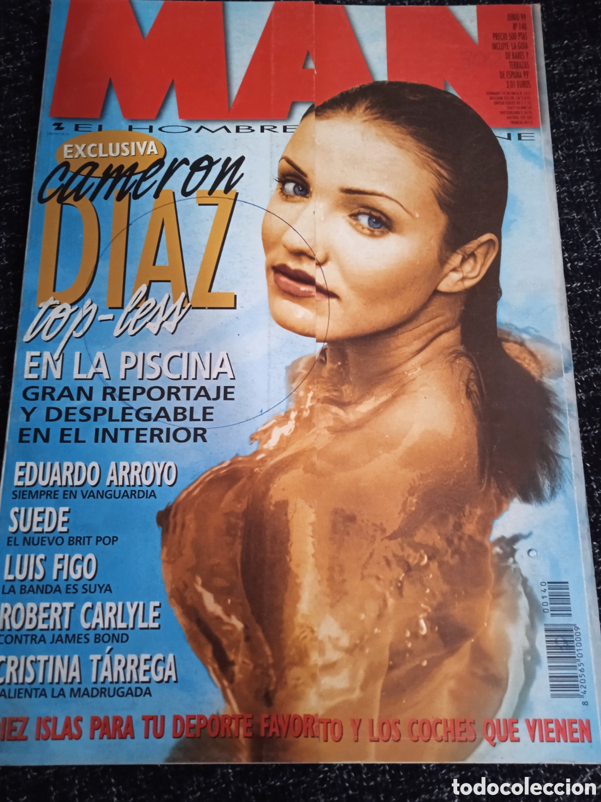 Coleccionismo de revistas y peri&oacute;dicos: REVISTA MAN N&ordm; 140: CAMERON DIAZ, DENISE RICHARDS, PRISCILA GRASEL