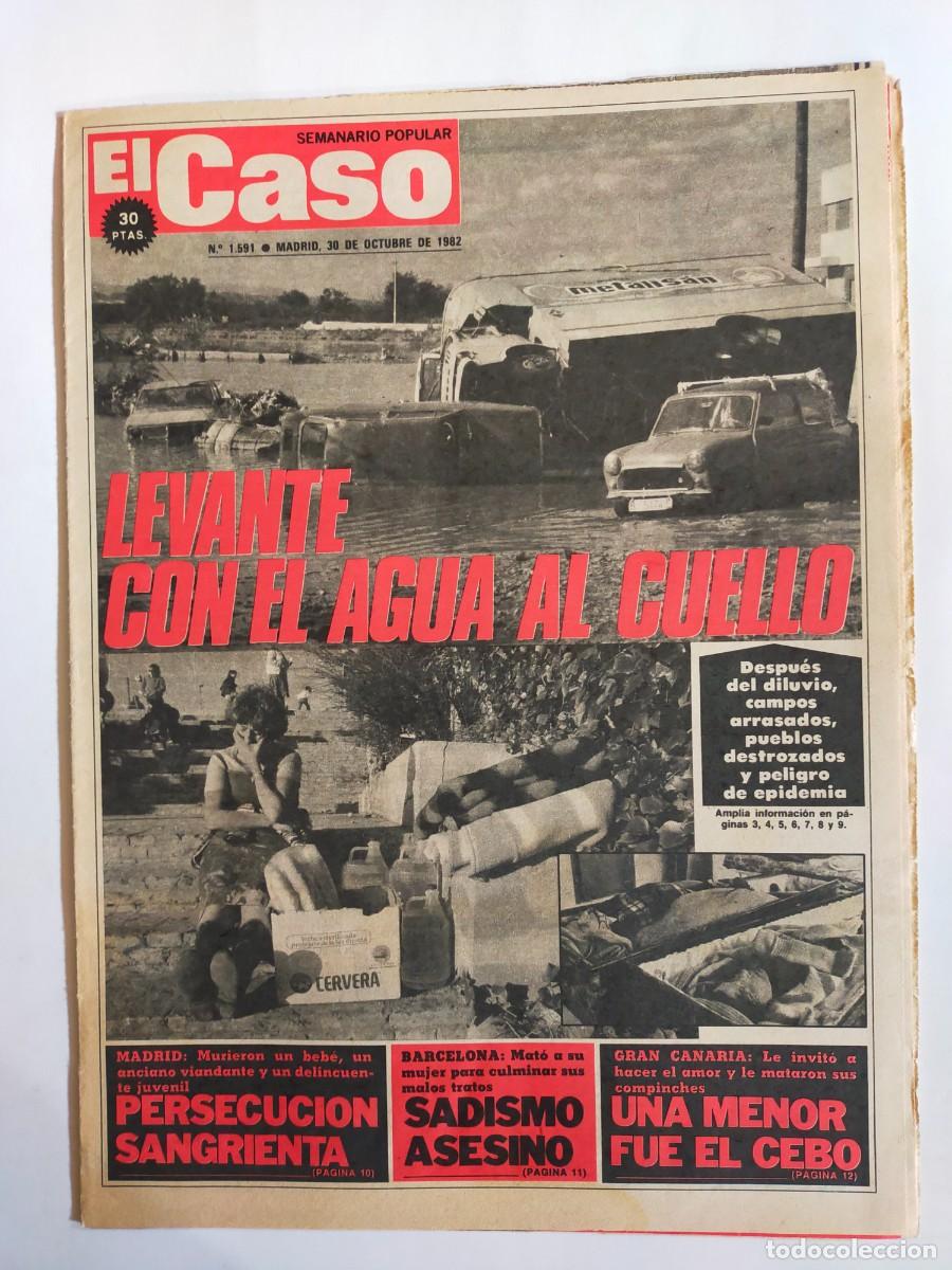 Coleccionismo de revistas y peri&oacute;dicos: PERIODICO &rdquo;EL CASO&rdquo; SEMANARIO DE SUCESOS N&ordm; 1591 - A&Ntilde;O 1982