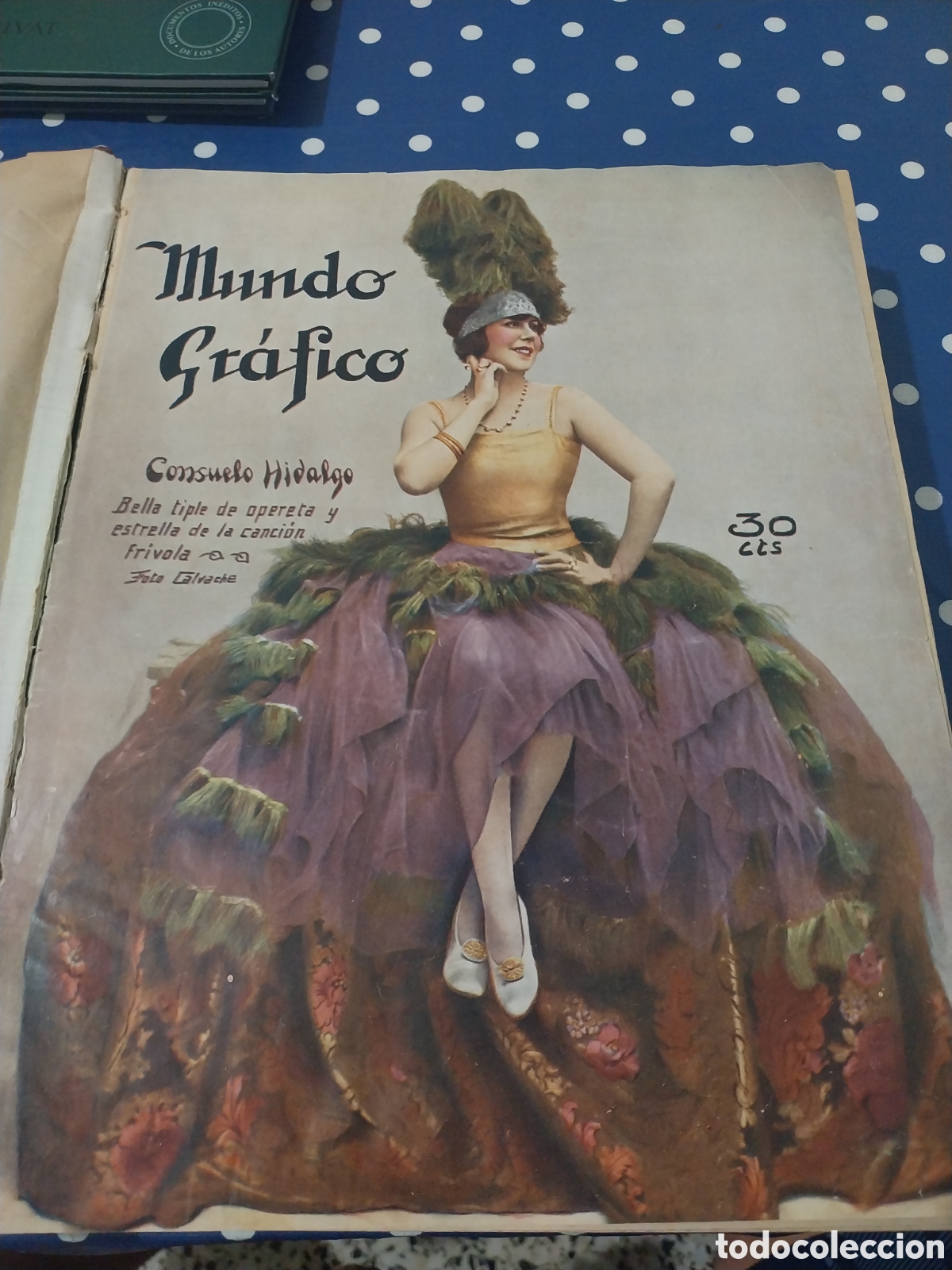 Coleccionismo de revistas y peri&oacute;dicos: Mundo gr&aacute;fico 1925 encuadernado