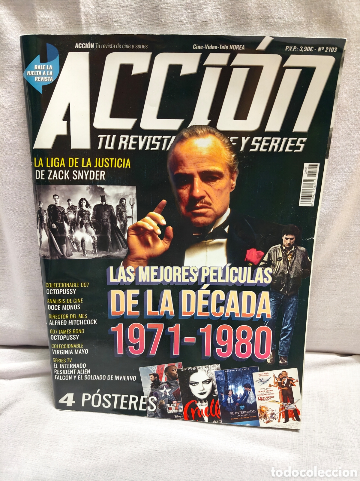 Coleccionismo de revistas y peri&oacute;dicos: Revista Acci&oacute;n, cine y series.