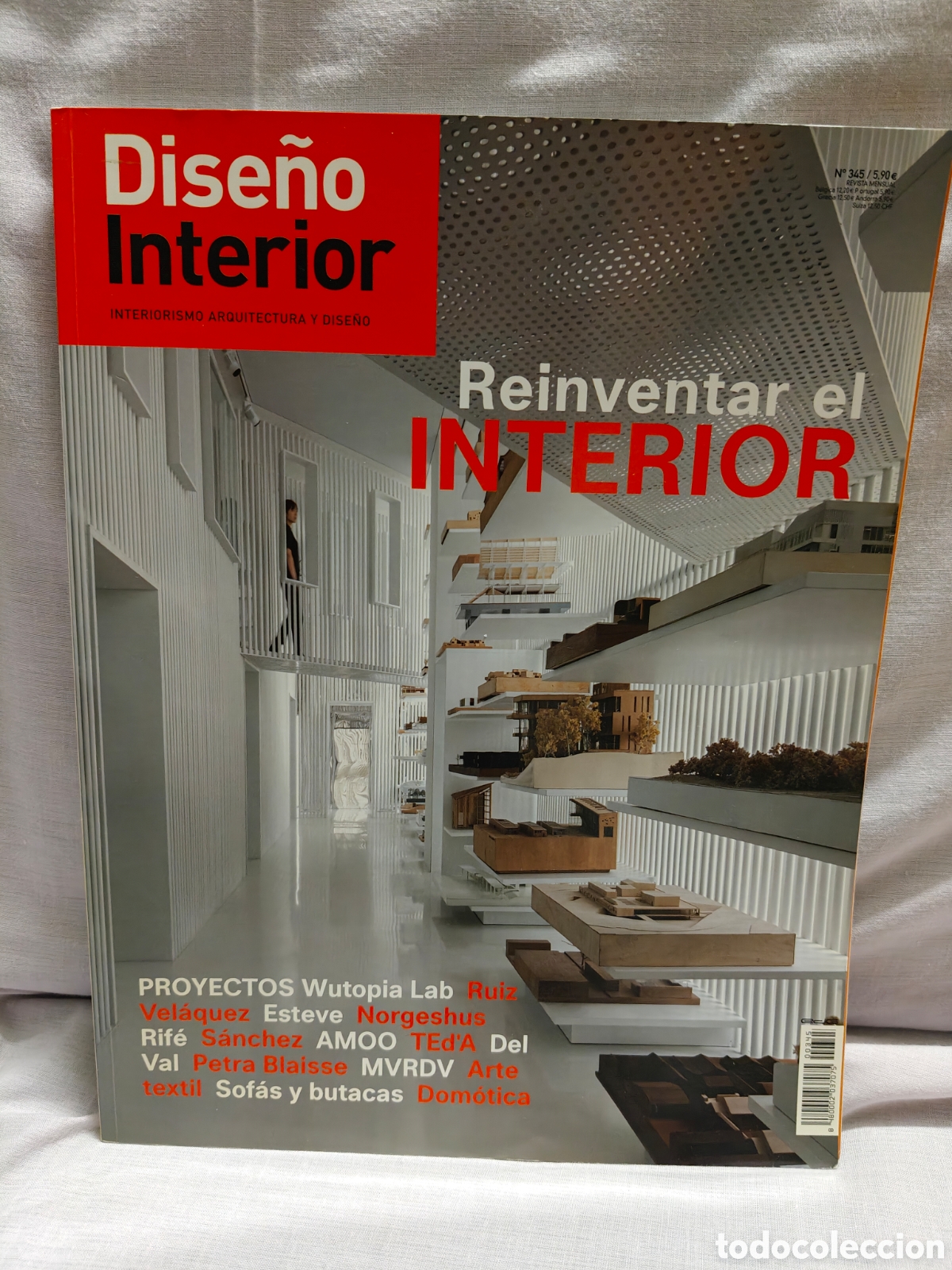 Coleccionismo de revistas y peri&oacute;dicos: Revista Dise&ntilde;o Interior, N&deg; 345