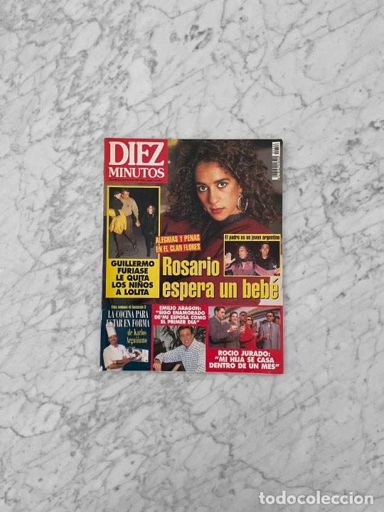 Coleccionismo de revistas y peri&oacute;dicos: DIEZ MINUTOS - 1996 - CAROLINA, ANA OBREGON, BARBARA REY, EMILIO ARAGON, DAVID DUCHOVNY, DIANA
