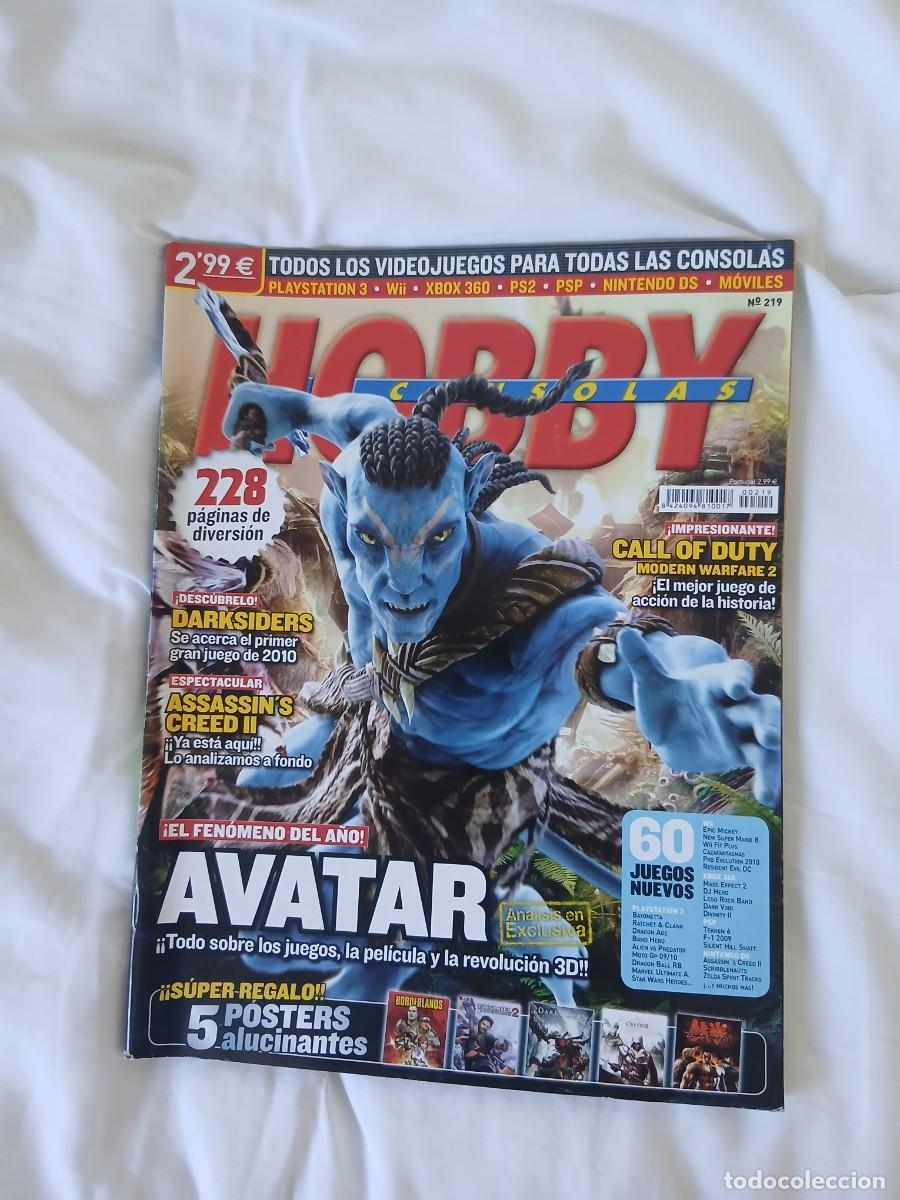 Collezionismo di Riviste e Giornali: revista hobby consolas n&ordm; 219. Le faltan paginas centrales de los poster