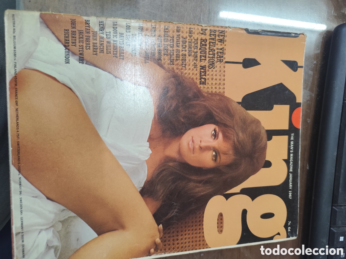 Coleccionismo de revistas y peri&oacute;dicos: Revista Erotica inglesa King. The man s magazine. January 1967