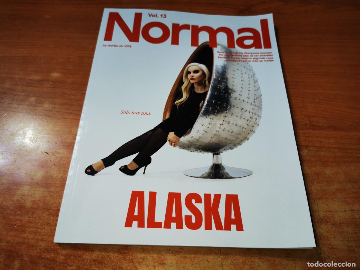 Collectionnisme de Revues et Journaux: ENTREVISTA ALASKA WILMA LORENZO REVISTA NORMAL N&ordm; 13 VIPS 10 PAGINAS SEPTIEMBRE 2026