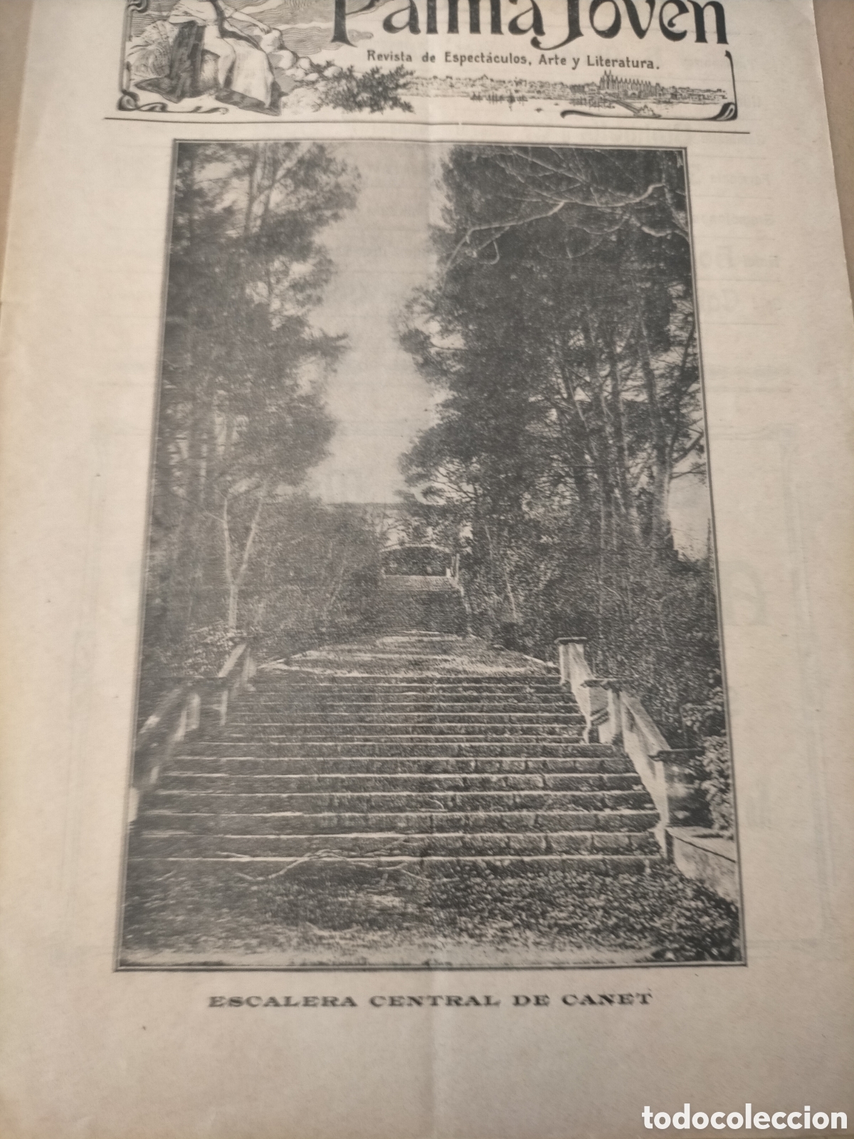 Collezionismo di Riviste e Giornali: Revista Palma joven revista de espect&aacute;culo arte literatura Panchito Fern&aacute;ndez 1912