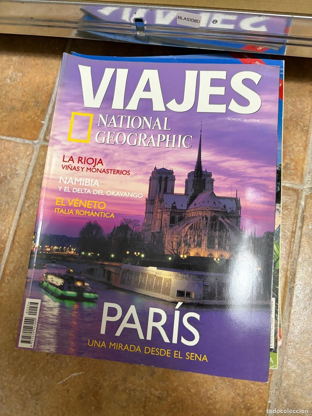 Coleccionismo de revistas y peri&oacute;dicos: BLAS108D REVISTA VIAJES NATIONAL GEOGRAPHIC PARIS