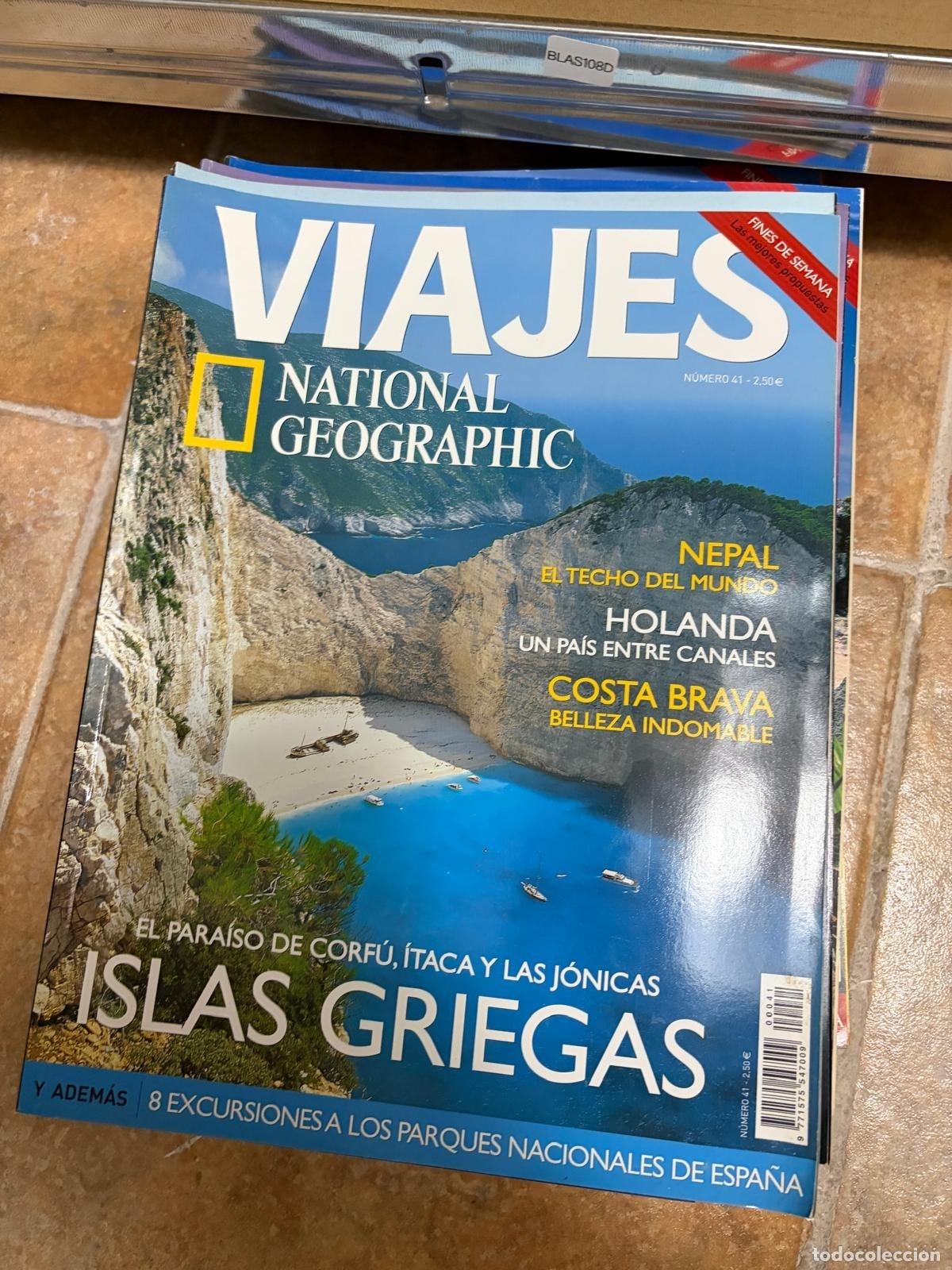 Coleccionismo de revistas y peri&oacute;dicos: BLAS108D REVISTA VIAJES NATIONAL GEOGRAPHIC ISLAS GRIEGAS