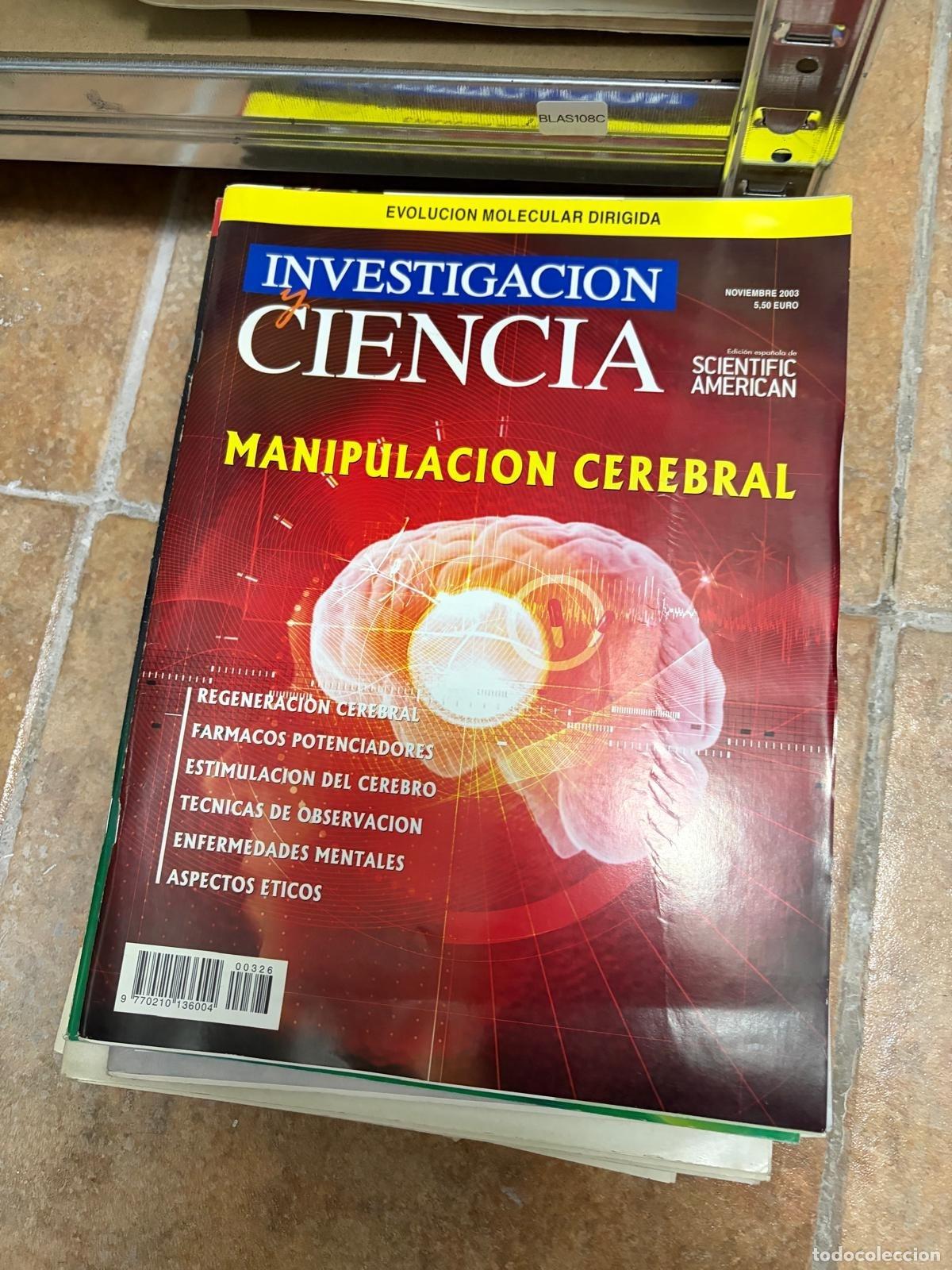 Coleccionismo de revistas y peri&oacute;dicos: BLAS108C REVISTA INVESTIGACION Y CIENCIA MANIPULACION CEREBRAL