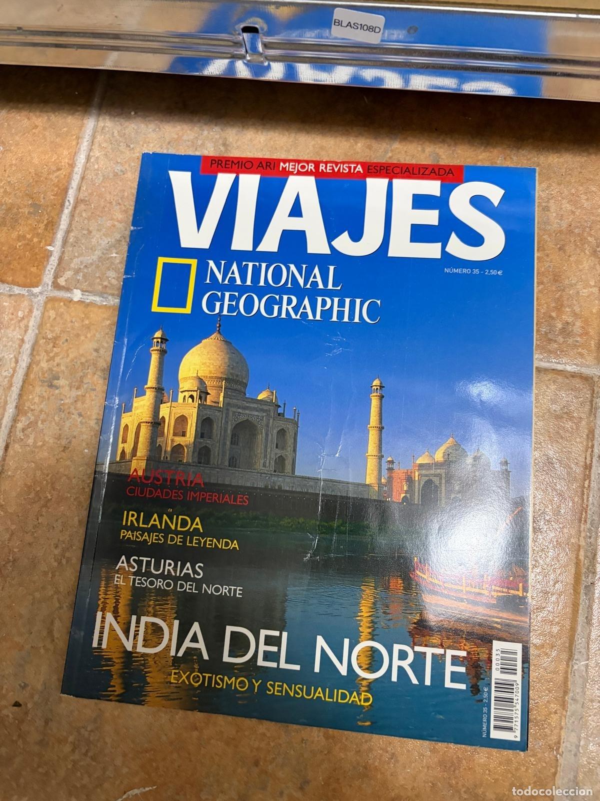 Coleccionismo de revistas y peri&oacute;dicos: BLAS108D REVISTA VIAJES NATIONAL GEOGRAPHIC N 35 INDIA DEL NORTE