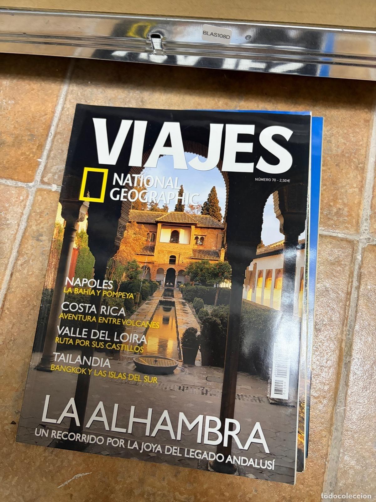 Coleccionismo de revistas y peri&oacute;dicos: BLAS108D REVISTA VIAJES NATIONAL GEOGRAPHIC N 70 LA ALHAMBRA
