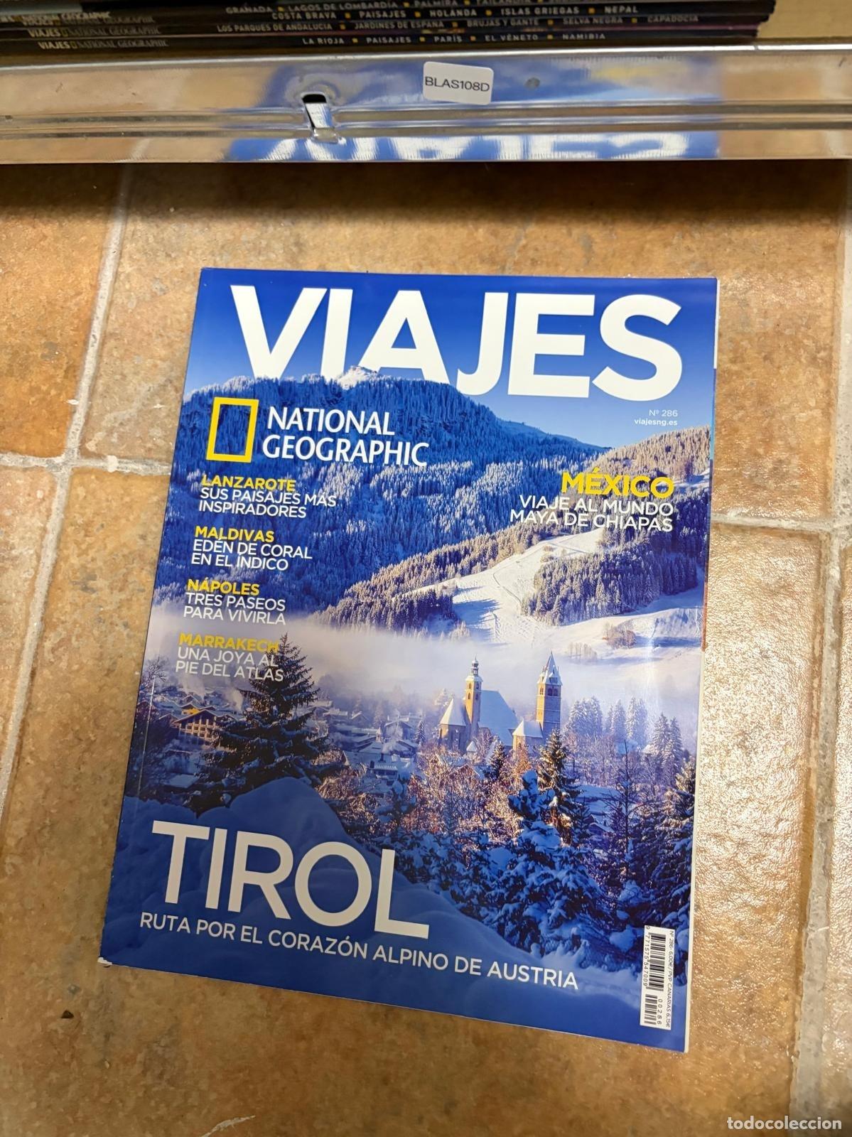 Collectionnisme de Revues et Journaux: BLAS108D REVISTA VIAJES NATIONAL GEOGRAPHIC N.&ordm; 286 Tirol REVISTA