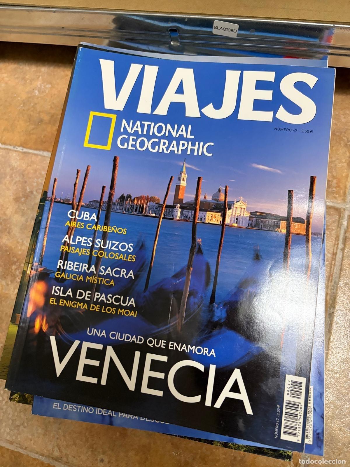 Collectionnisme de Revues et Journaux: BLAS108D REVISTA VIAJES NATIONAL GEOGRAPHIC N.&ordm; 47 Venecia REVISTA
