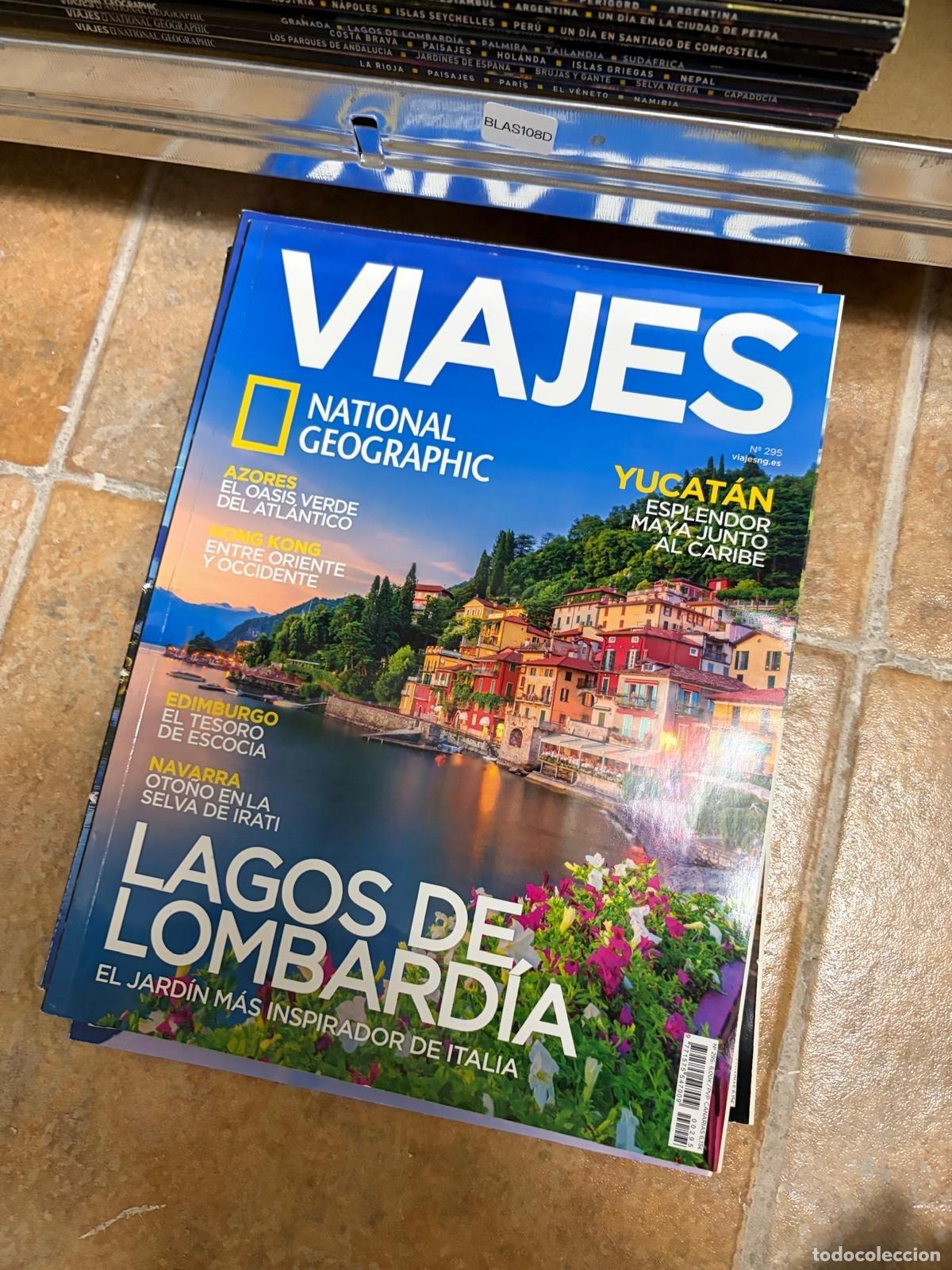 Collezionismo di Riviste e Giornali: BLAS108D REVISTA VIAJES NATIONAL GEOGRAPHIC N.&ordm; 295 Lagos de Lombard&iacute;a REVISTA