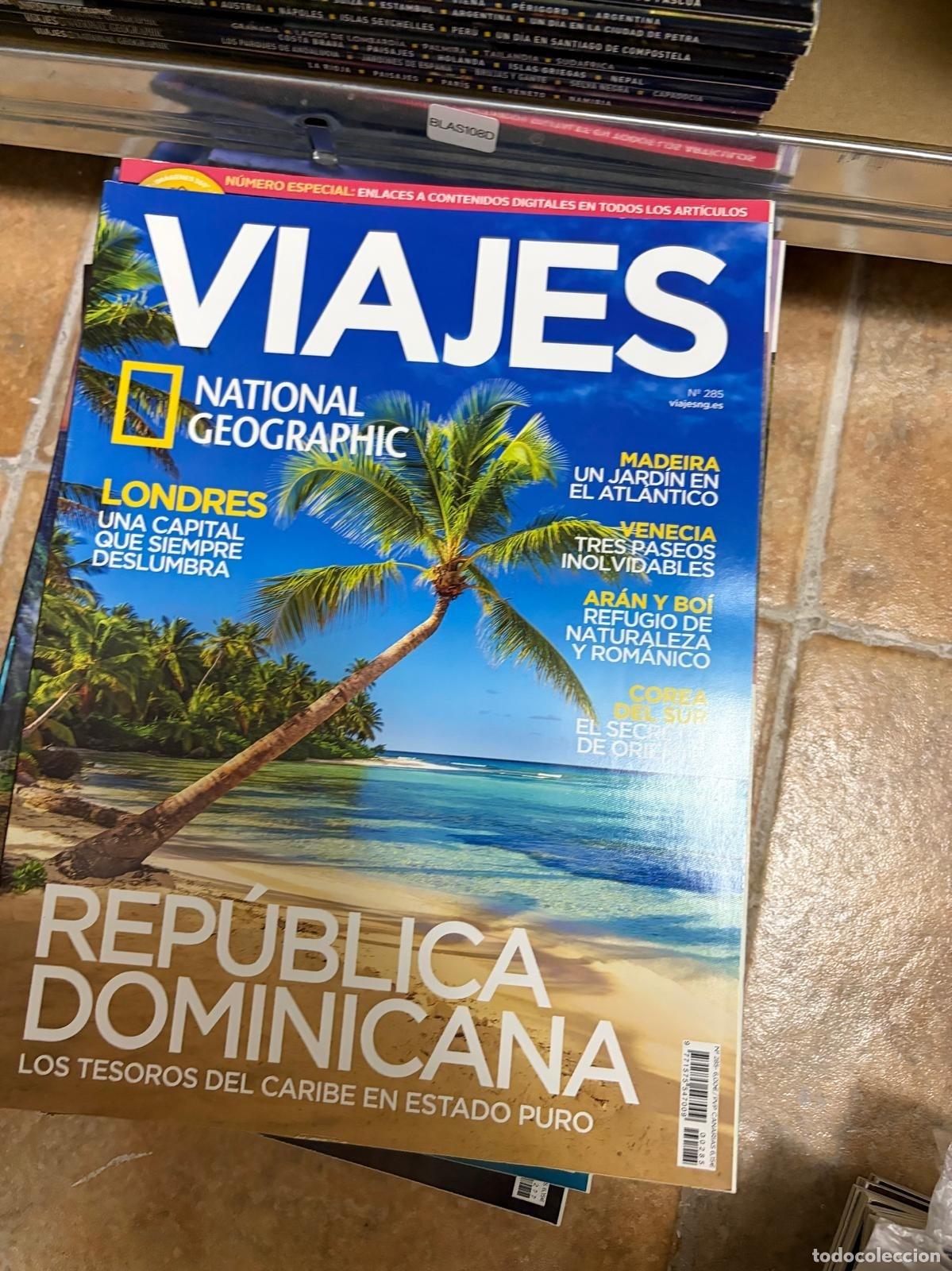 Collezionismo di Riviste e Giornali: BLAS108D REVISTA VIAJES NATIONAL GEOGRAPHIC N.&ordm; 285 Rep&uacute;blica Dominicana REVISTA