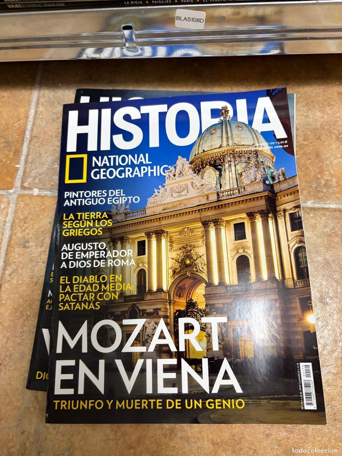 Collezionismo di Riviste e Giornali: BLAS108D REVISTA HISTORIA NATIONAL GEOGRAPHIC Mozart en Viena REVISTA