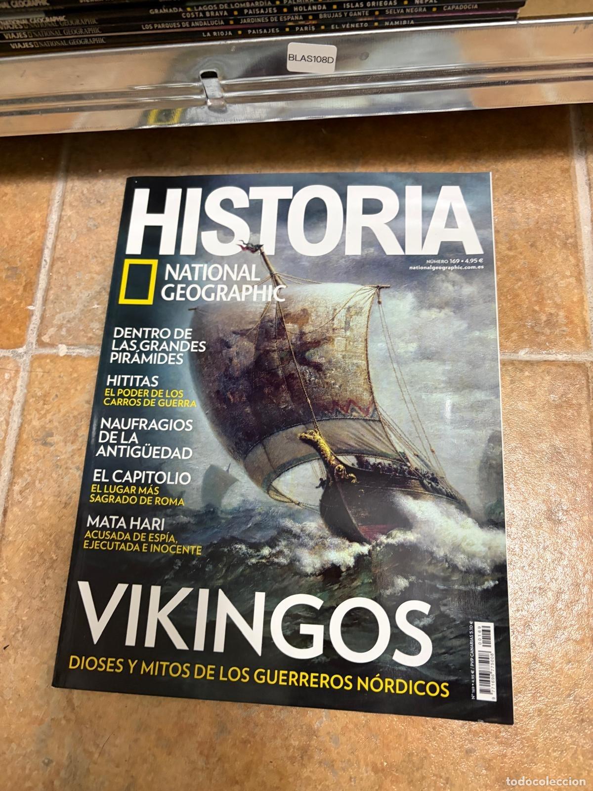 Collezionismo di Riviste e Giornali: BLAS108D REVISTA HISTORIA NATIONAL GEOGRAPHIC Vikingos REVISTA