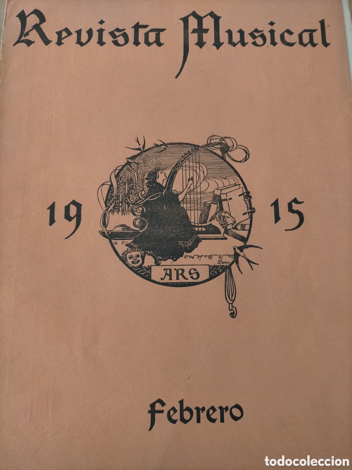 Collezionismo di Riviste e Giornali: Revista musical hispana americana 1915 n 13 canto y bailes populares leoneses