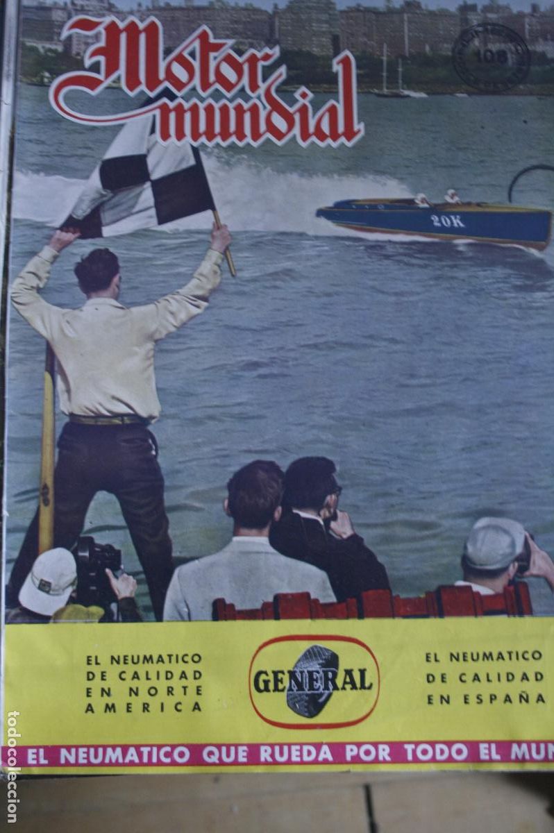 Coleccionismo de revistas y peri&oacute;dicos: MOTOR MUNDIAL N&ordm; 108 PEGASO 1 PG DERBI 250 RALLYE FIRESTONE BILBAO MANUEL OLIVE BERNARD McFADDEN