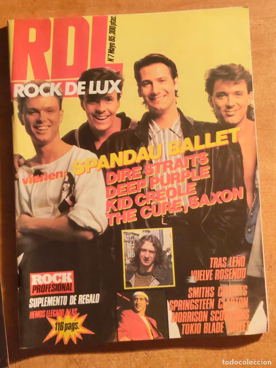 Coleccionismo de revistas y peri&oacute;dicos: Rock de Lux RDL n&uacute;mero 7