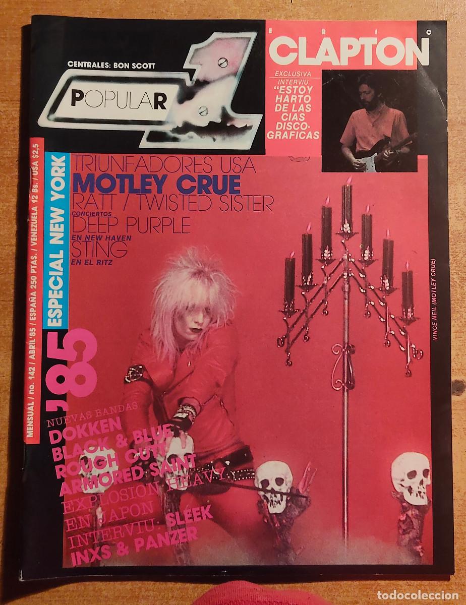 Coleccionismo de revistas y peri&oacute;dicos: popular 1 n&ordm; 142 rock metal magazine Buen estado &middot; Tapa blanda &middot; Espa&ntilde;ol